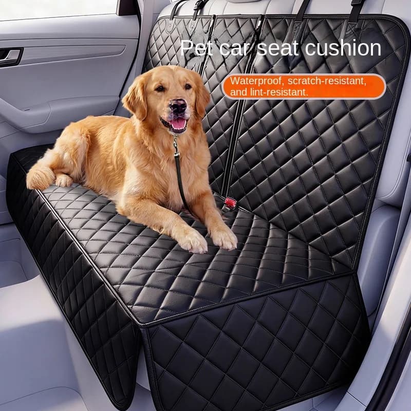 Pet car mats, rear dog mats, car seats, rear seats, waterproof and dirt proof seat mats, dog specific car accessories