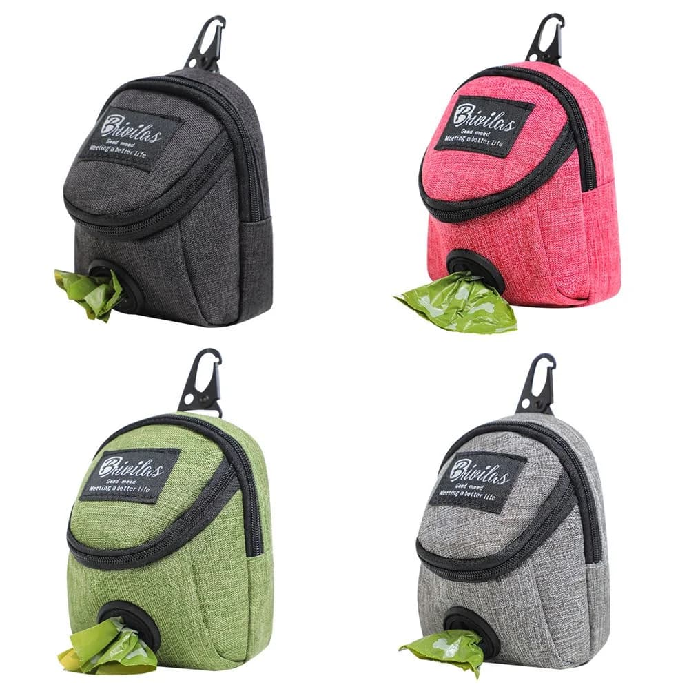 Portable Dog Training Treat Bag Outdoor Pet Dog Treat Pouch Puppy Snack Reward Waist Bag Dog Poop Bag Dog Carriers Bags