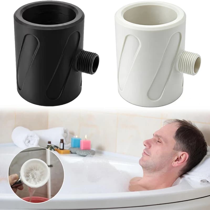 Multifunctional Men's Hygiene Shower Nozzle,Full Cleaning Massage Sprayer,2-in-1 Dog Cat Foot Wash Tool,Powerful Shower Head