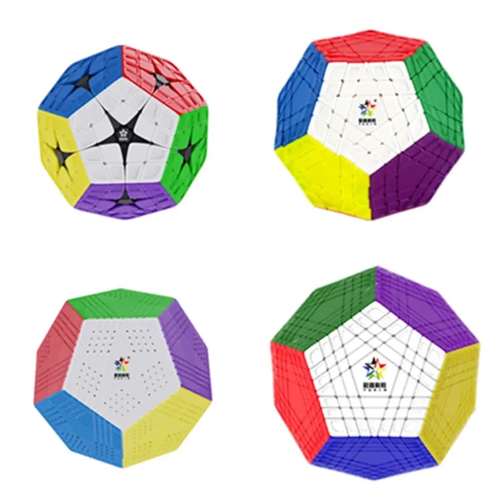 [JudyCube] YuXin HuangLong 4x4 5x5 7x7 9x9 Megaminx Cube Puzzle Master Kilominx Gigaminx Teraminx Petaminx Cubo Magico