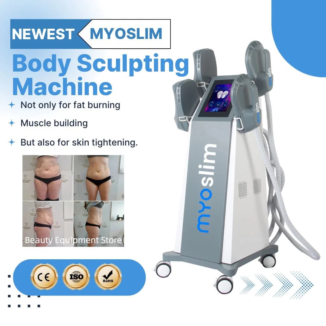 EMS Body Slimming Machine Electrical Muscle Stimulation for Sculpting Fat Burning Weight Control Carving Fitness Equipment