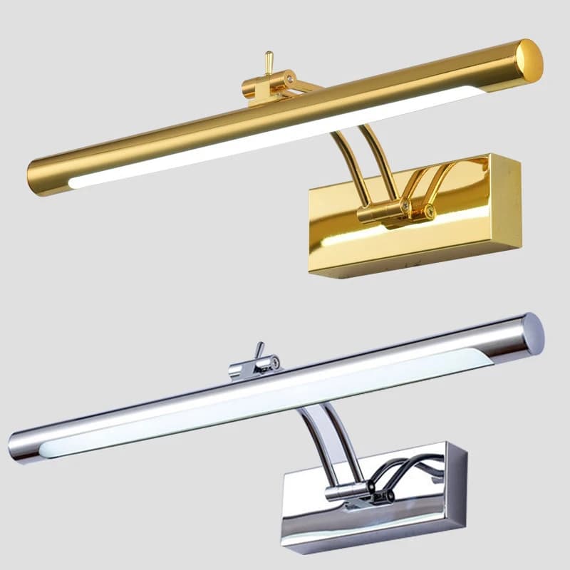 Mirror Wall Lamps Bathroom Modern Wall Lights 43CM 55CM 9W 12W Toilet Wall Mounted Lighting Fixtures Sconces Indoor Bedroom
