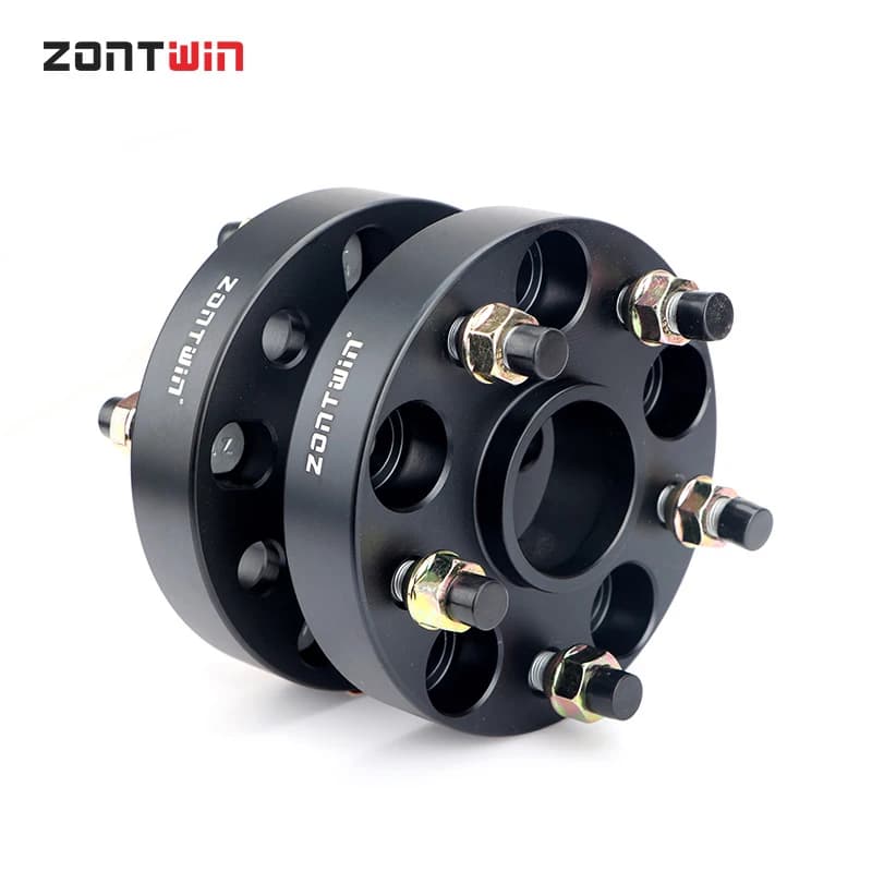 2Pieces 18/20/25/30/40mm PCD 5x114.3 CB 64.1mm Wheel Spacers Adapter Suit For Tesla Model 3 Model Y M14x1.5