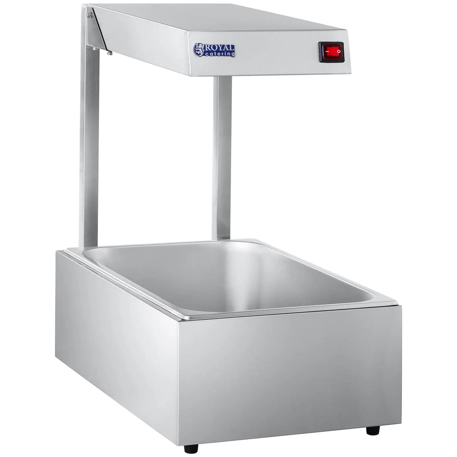 Konyhai Melegentartó 500 W 1/1 Gn-tartály - Büfé Melegentartók by Royal Catering