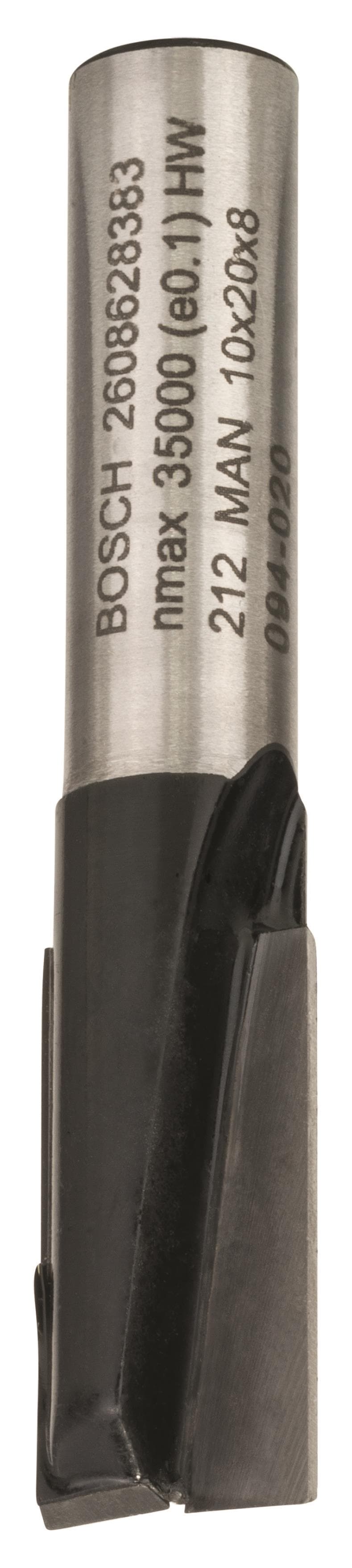 BOSCH 2608628383 horonymaró, 8 mm, D1 10 mm, L 19,6 mm, G 51 mm