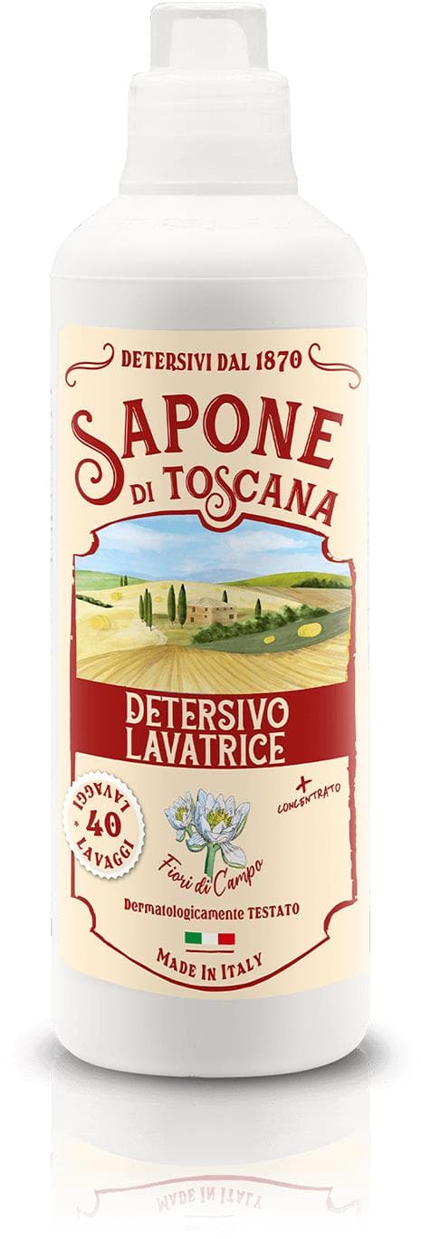 SAPONE DI TOSCANA Fiori di Campo Concentrato 1 l (40 mosás)