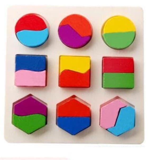 3D puzzle alakzatok 2