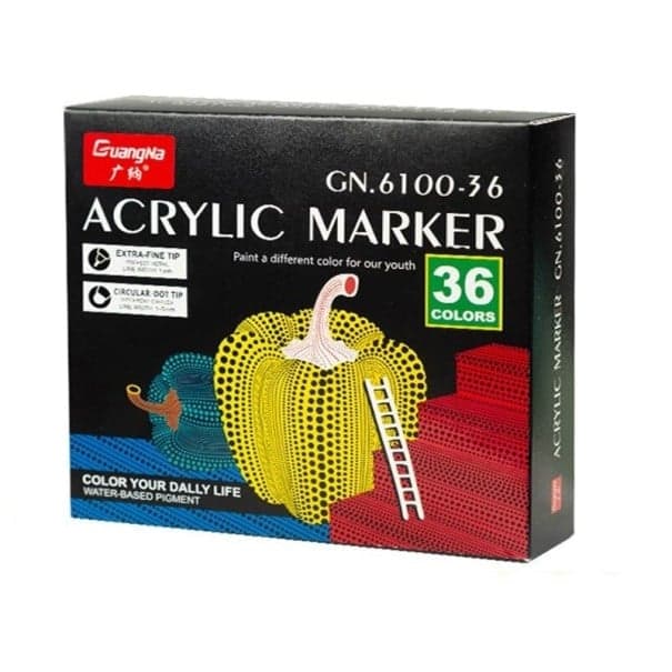 Akril marker készlet 36 db