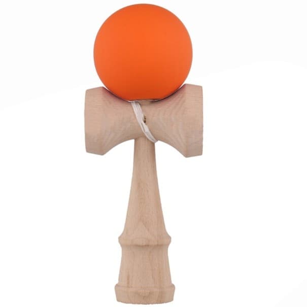 Fából készült kendama E430 narancs