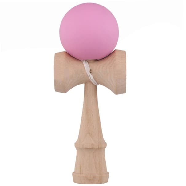 Fából készült kendama E430 rózsaszín