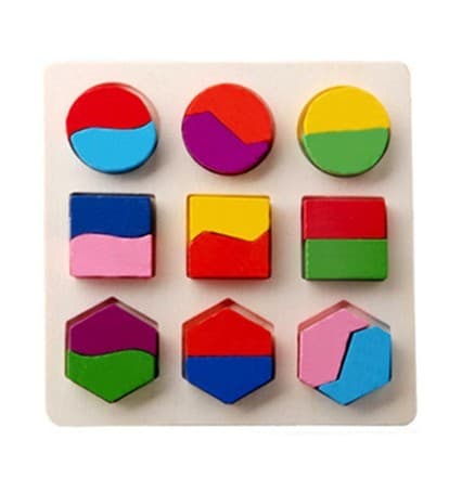 Puzzle - Geometriai alakzatok 2