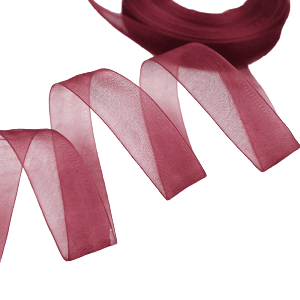 Sifon szalag 12 mm / 46 m burgundia
