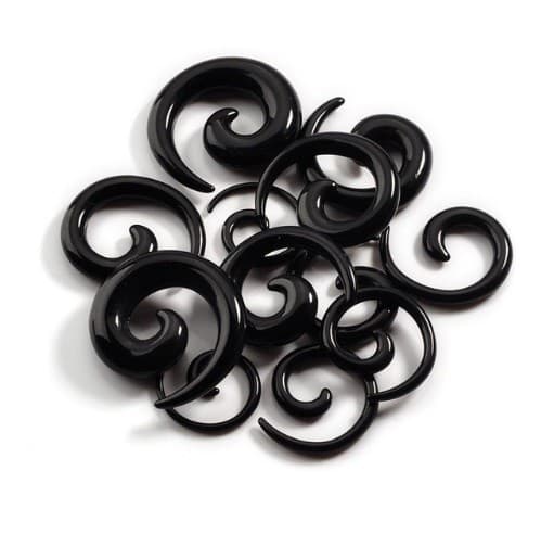 Spirál expander - 12 db fekete