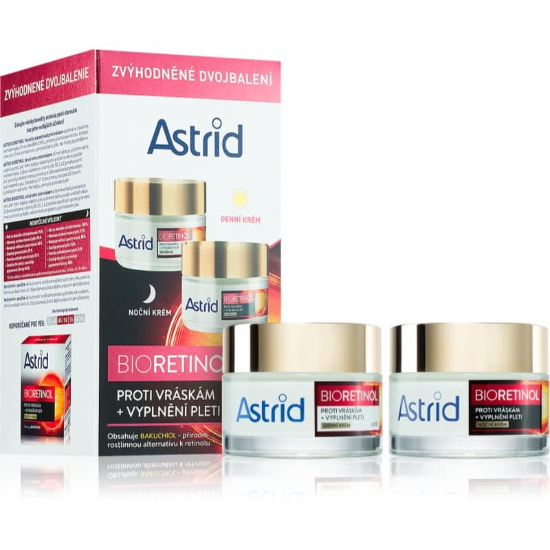 Astrid Bioretinol ajándékszett a ráncok ellen hölgyeknek 2x50 ml