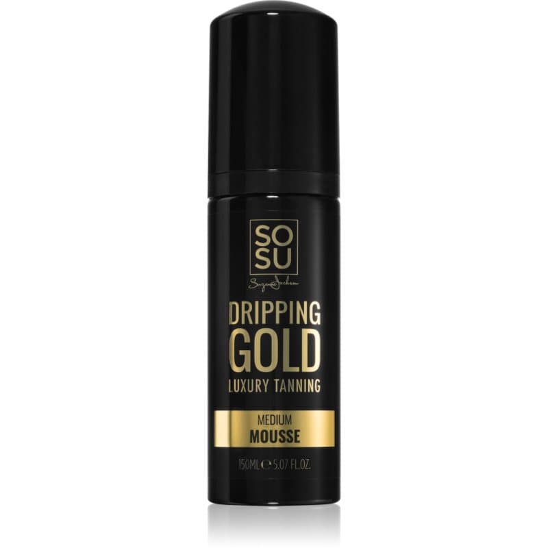 Dripping Gold Luxury Tanning Mousse önbarnító hab árnyalat Medium 150 ml