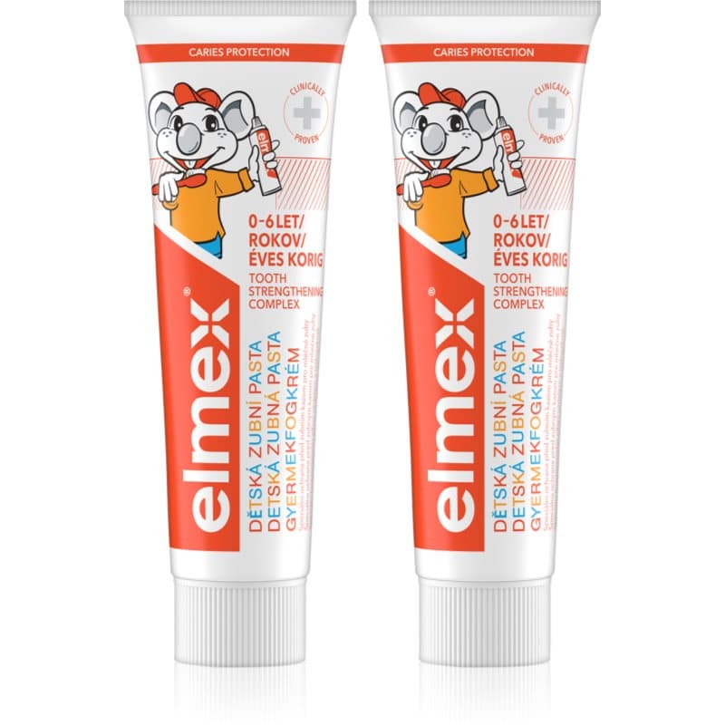 Elmex Caries Protection Kids fogkrém gyermekeknek 2 x 50 ml