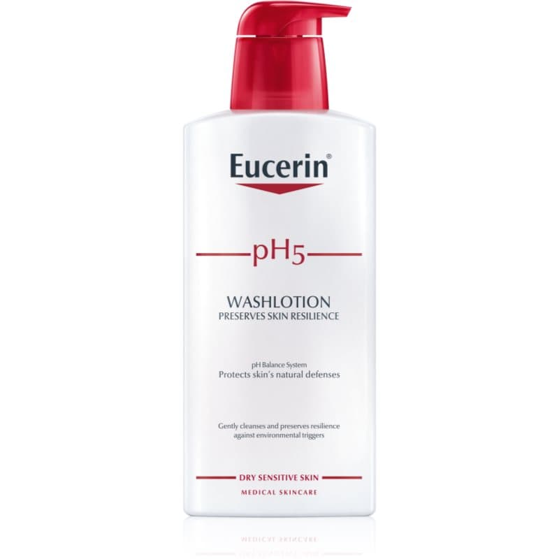 Eucerin pH5 Wash Lotion tisztító emulzió száraz és érzékeny bőrre 400 ml