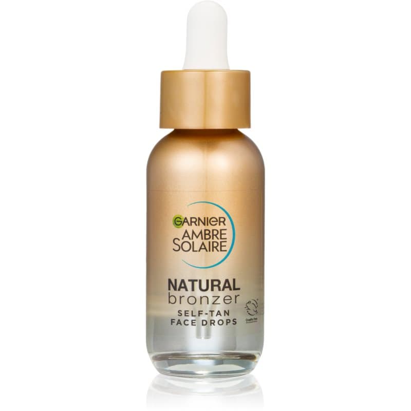 Garnier Ambre Solaire Natural Bronzer önbarnító cseppek az arcra 30 ml