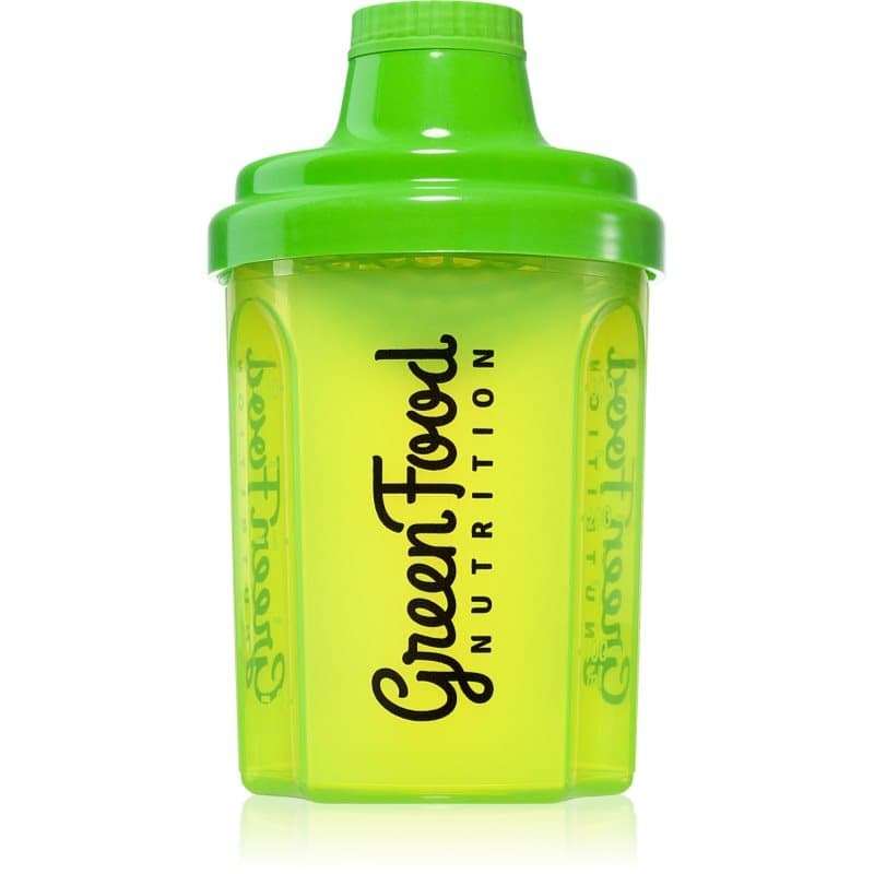 GreenFood Nutrition Shaker sportshaker Transparent Green 1 db
