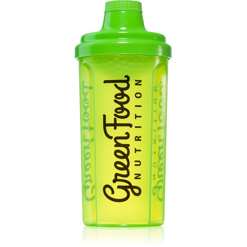 GreenFood Nutrition Shaker sportshaker Transparent Green 1 db