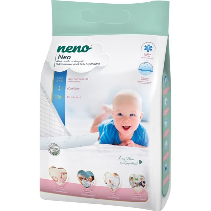 NENO Neo eldobható pelenkázó-alátétek 10 db
