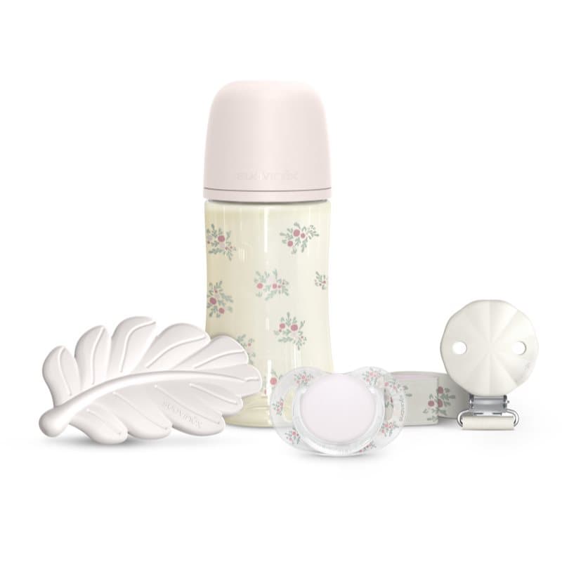 Suavinex Poetry Baby Set Pink ajándékszett újszülötteknek