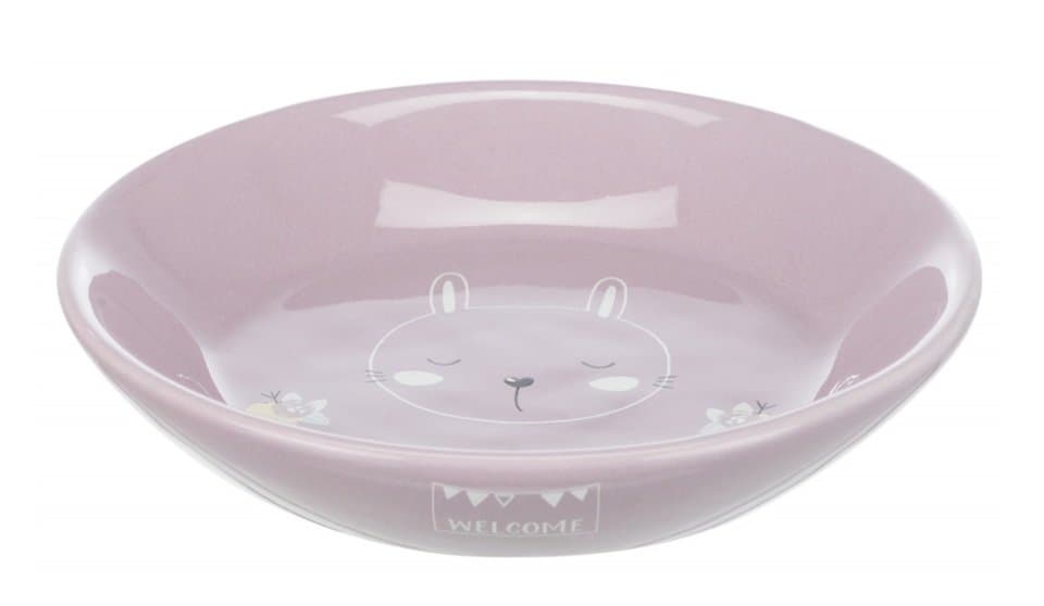 TRIXIE Junior Nyuszifejes Lapos kerámia tál 200 ml