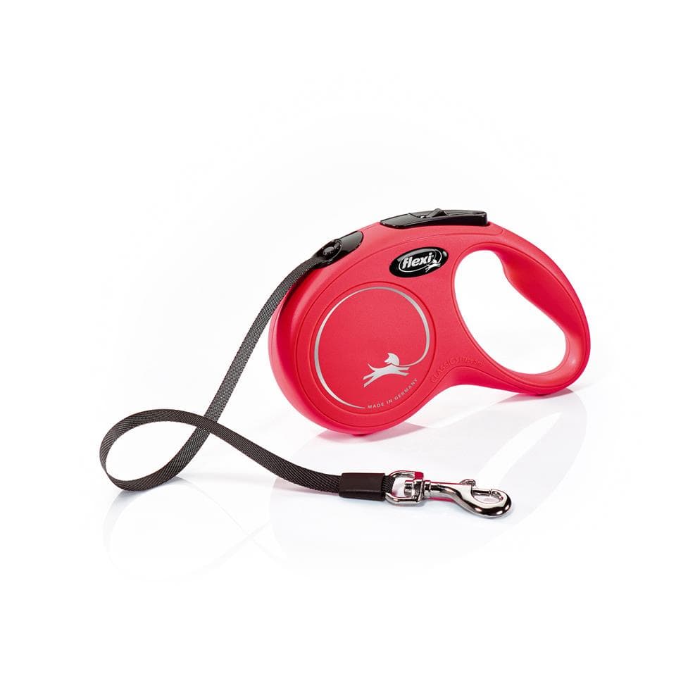 FLEXI New classic szalag S 5m piros