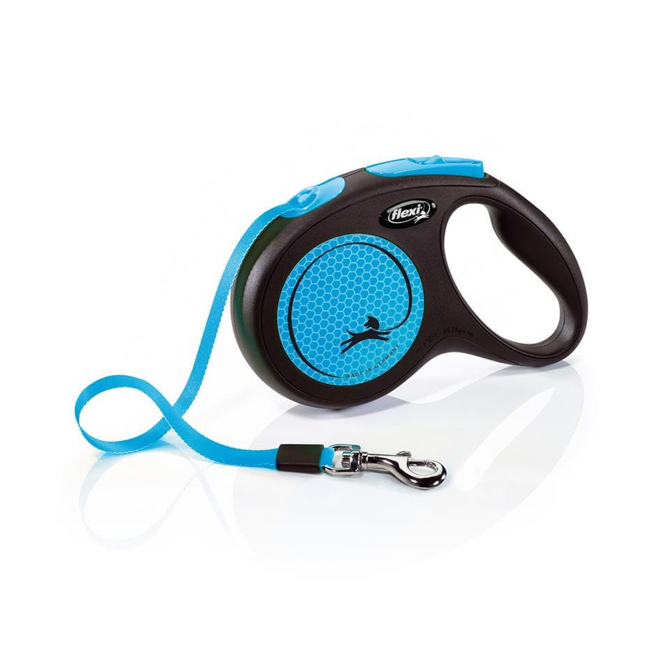 FLEXI New Neon M Tape 5 m blue  automata póráz