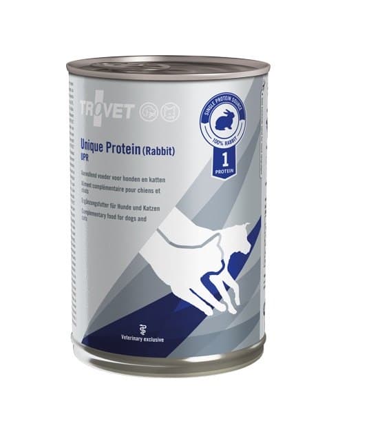 TROVET Unique Protein Rabbit UPH Dog&amp;Cat nyúl 400 g