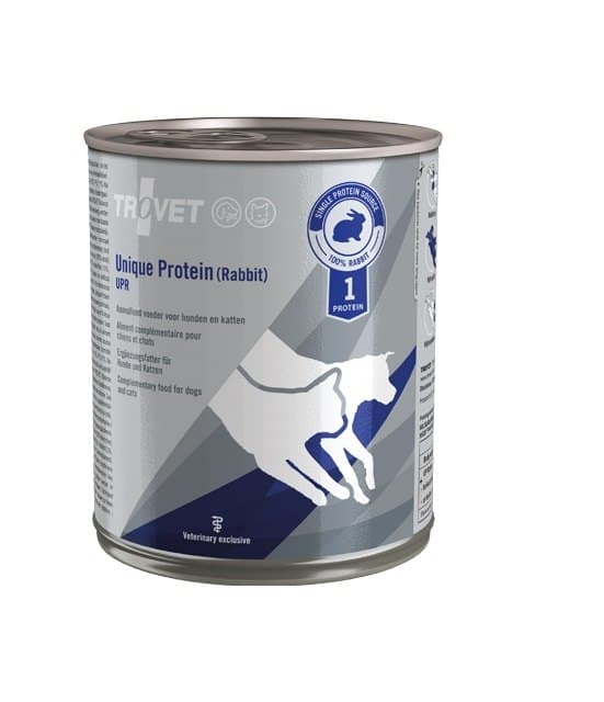 TROVET Unique Protein Rabbit UPH Dog&amp;Cat nyúl 800 g