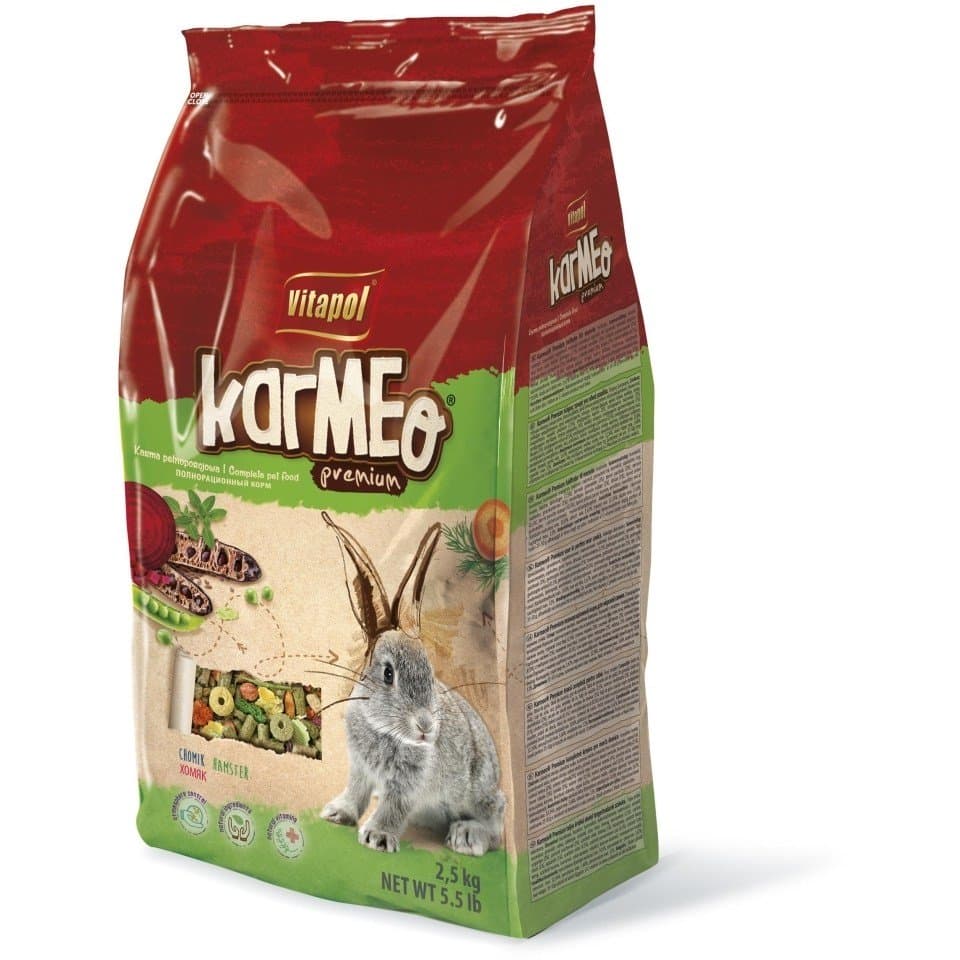 VITAPOL KARMEO Premium Teljes értékű nyúltáp 2,5 kg