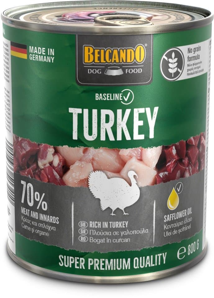 BELCANDO Baseline Pulyka 800g
