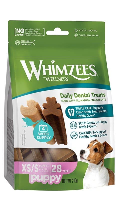 WHIMZEES Puppy XS/S fogászati rágókák kölyökkutyáknak 28 db