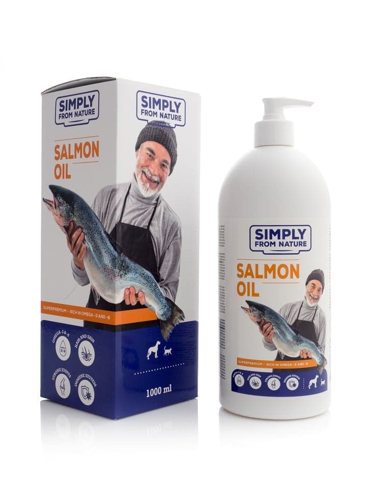 SIMPLY FROM NATURE Salmon oil Lazacolaj 1000 ml