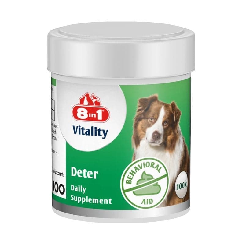 8IN1 Vitality Deter kutyáknak a koprofágia ellen 100 tbl.