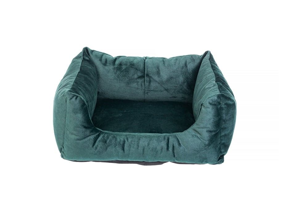 FERA Glamour kanapéágy téglalap alakú zöld L 65x75x27 cm