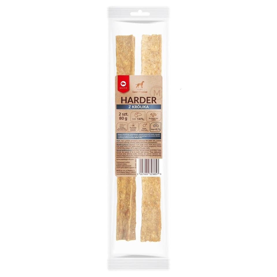 MACED Super Premium Harder Nyúl rágó kutyáknak M 2 db