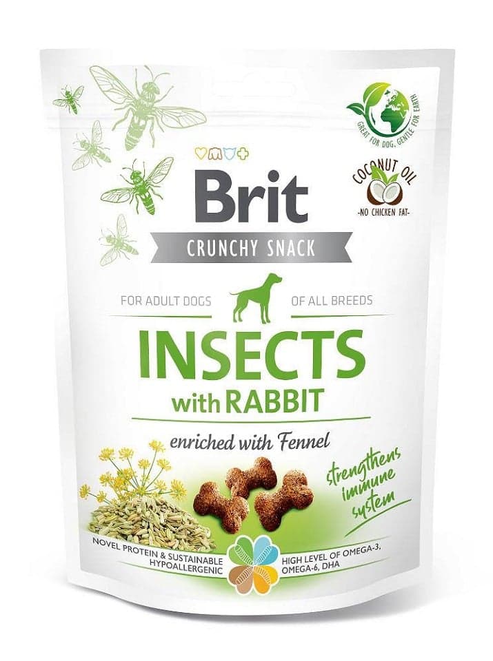 BRIT Care Dog Crunchy Crakcer Insect&amp;Rabbit 200 g