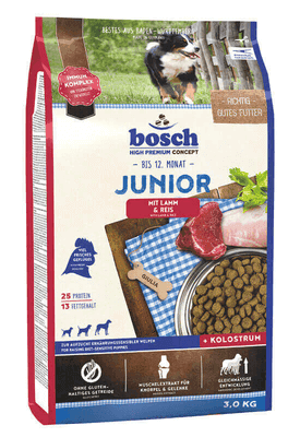 BOSCH Junior bárány rizzsel 3 kg