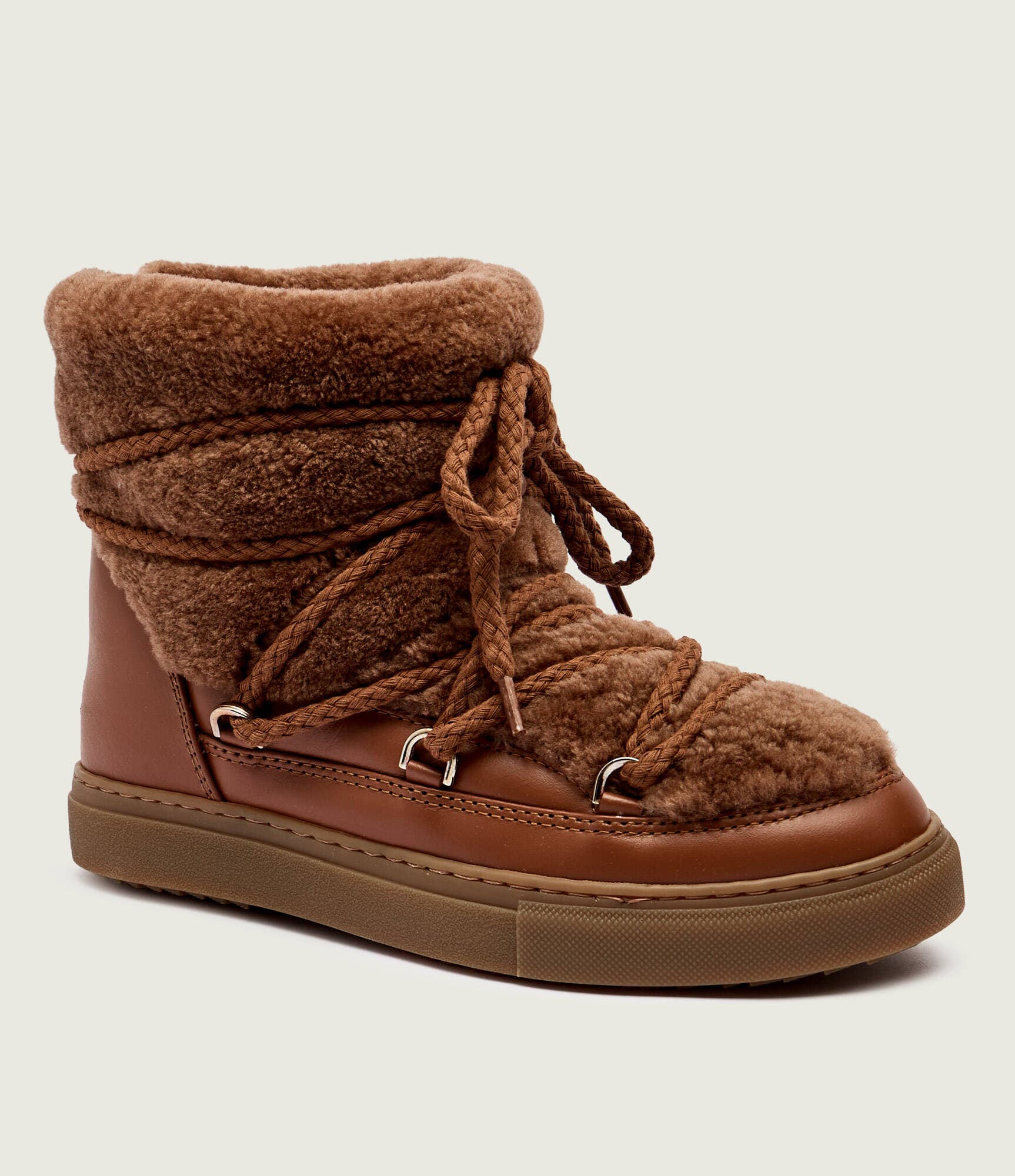 INUIKII Hótaposó CURLY | bőr | shearling