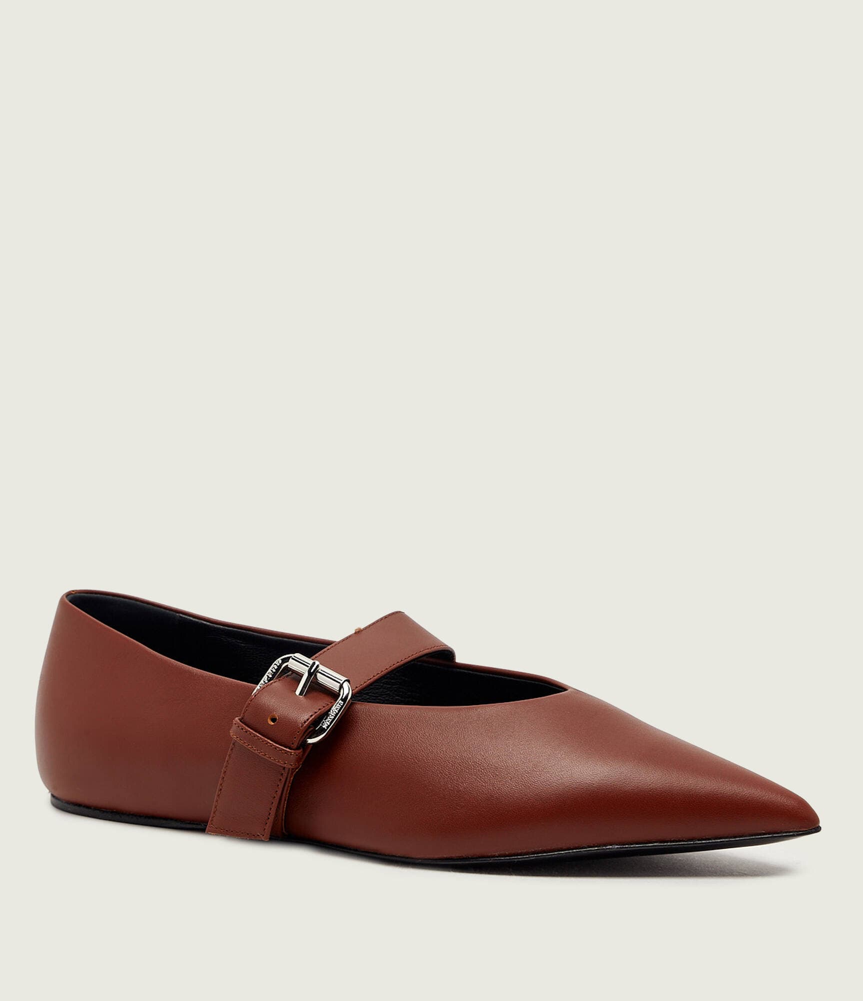 Weekend MaxMara Bőr balerina Wkagel Mary Jane