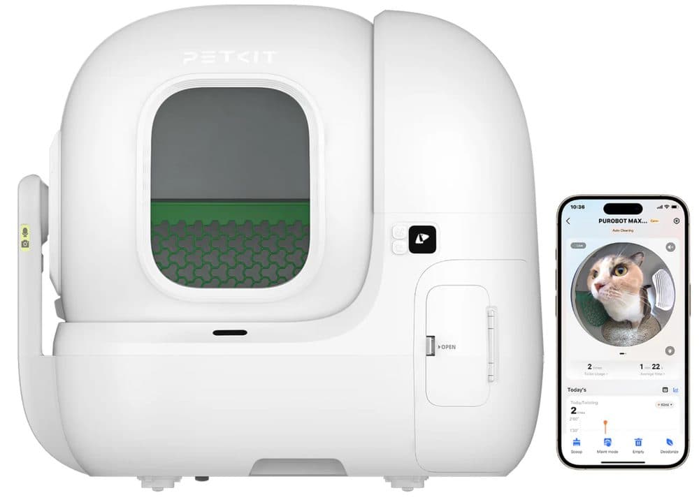 Petkit PUROBOT MAX Pro Automata toalett macskáknak kamerával