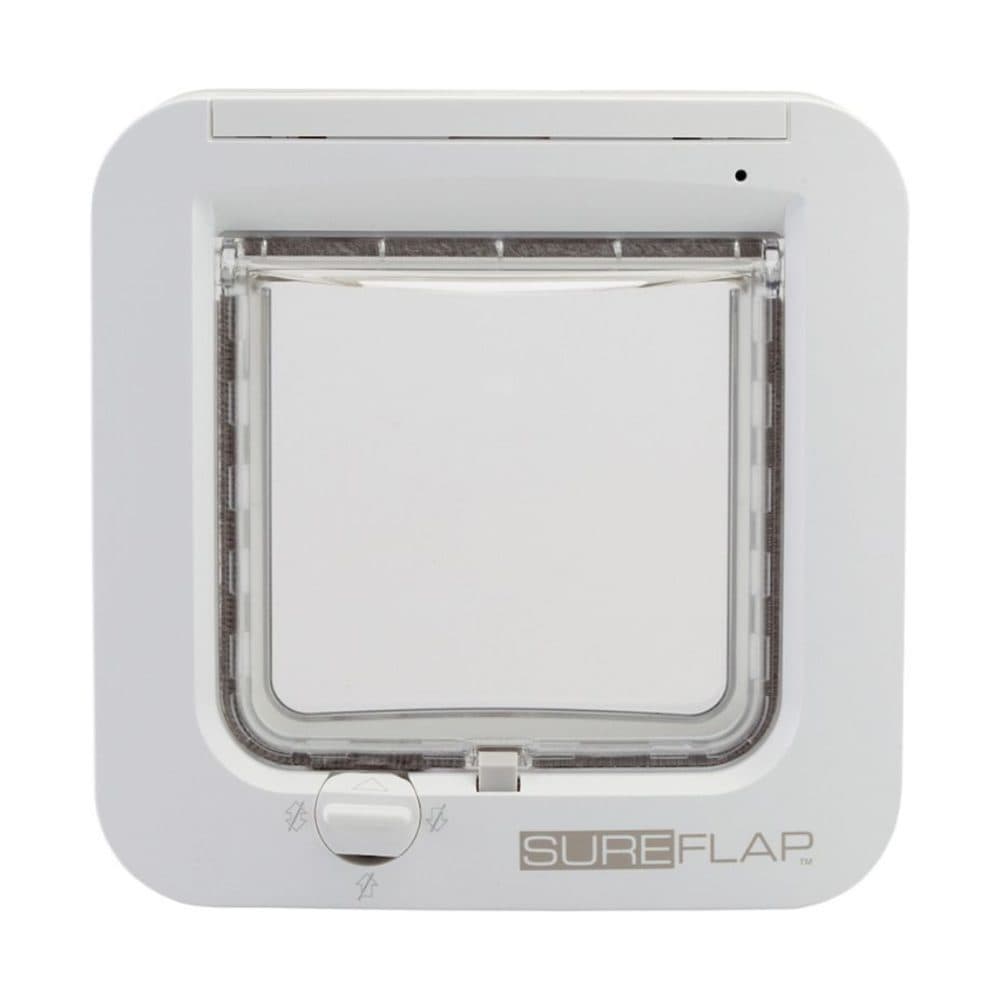 SureFlap mikrochipes macskaajtó - fehér
