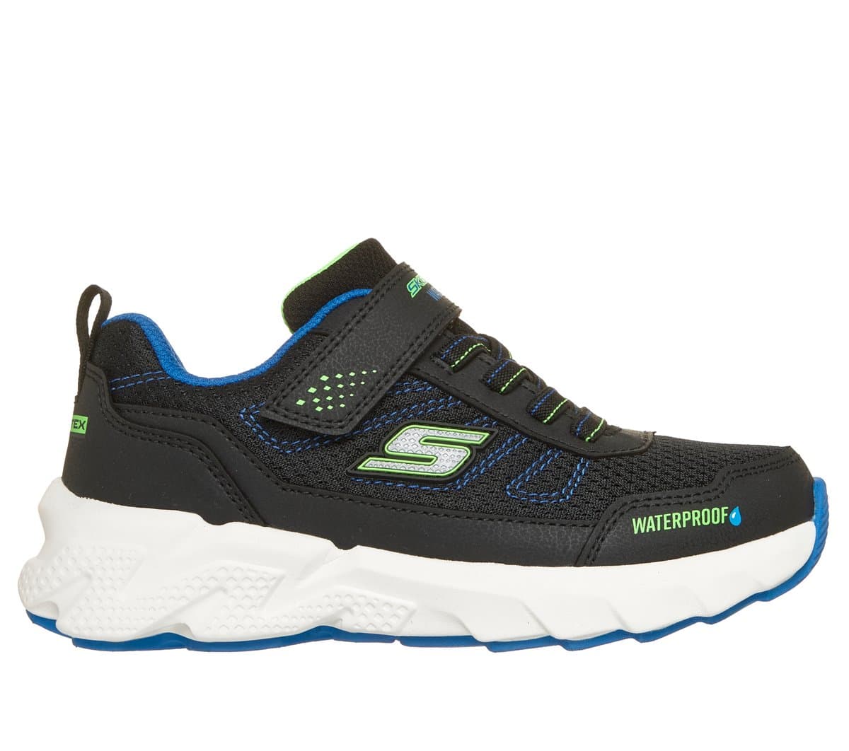 Skechers fiú Elite Sport Tread - Aquavek Shoes cm FEKETE / KÉK, Méret 32