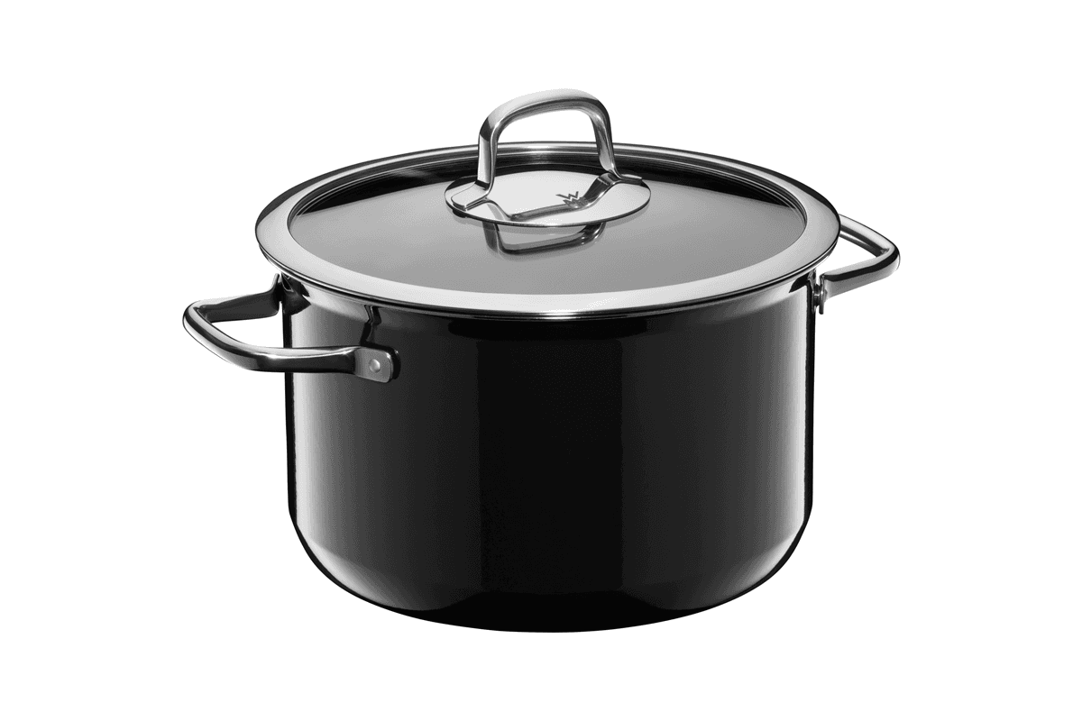Fazék fedővel WMF Fusiontec Compact 24 cm 05.1565.5290 Rozsdamentes/Fekete