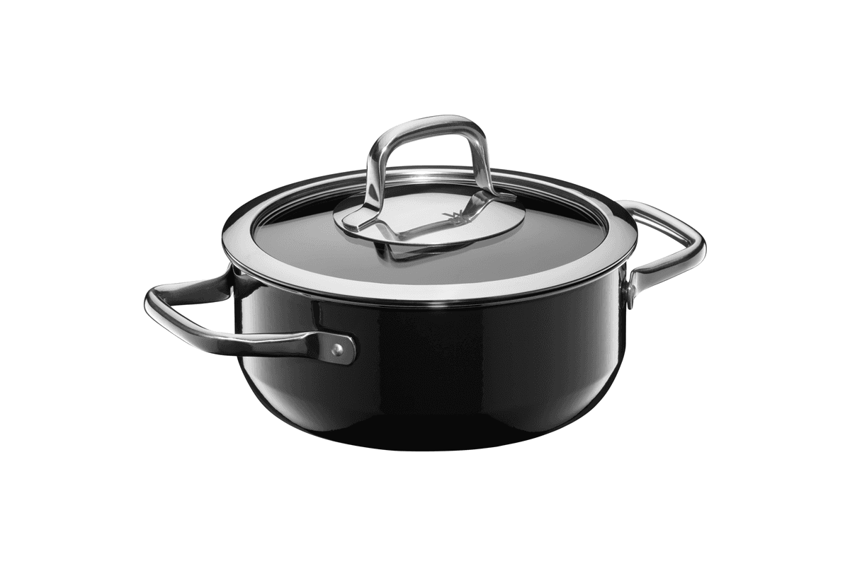 Lábas fedővel WMF Fusiontec Compact 18 cm 05.1566.5290 Rozsdamentes/Fekete