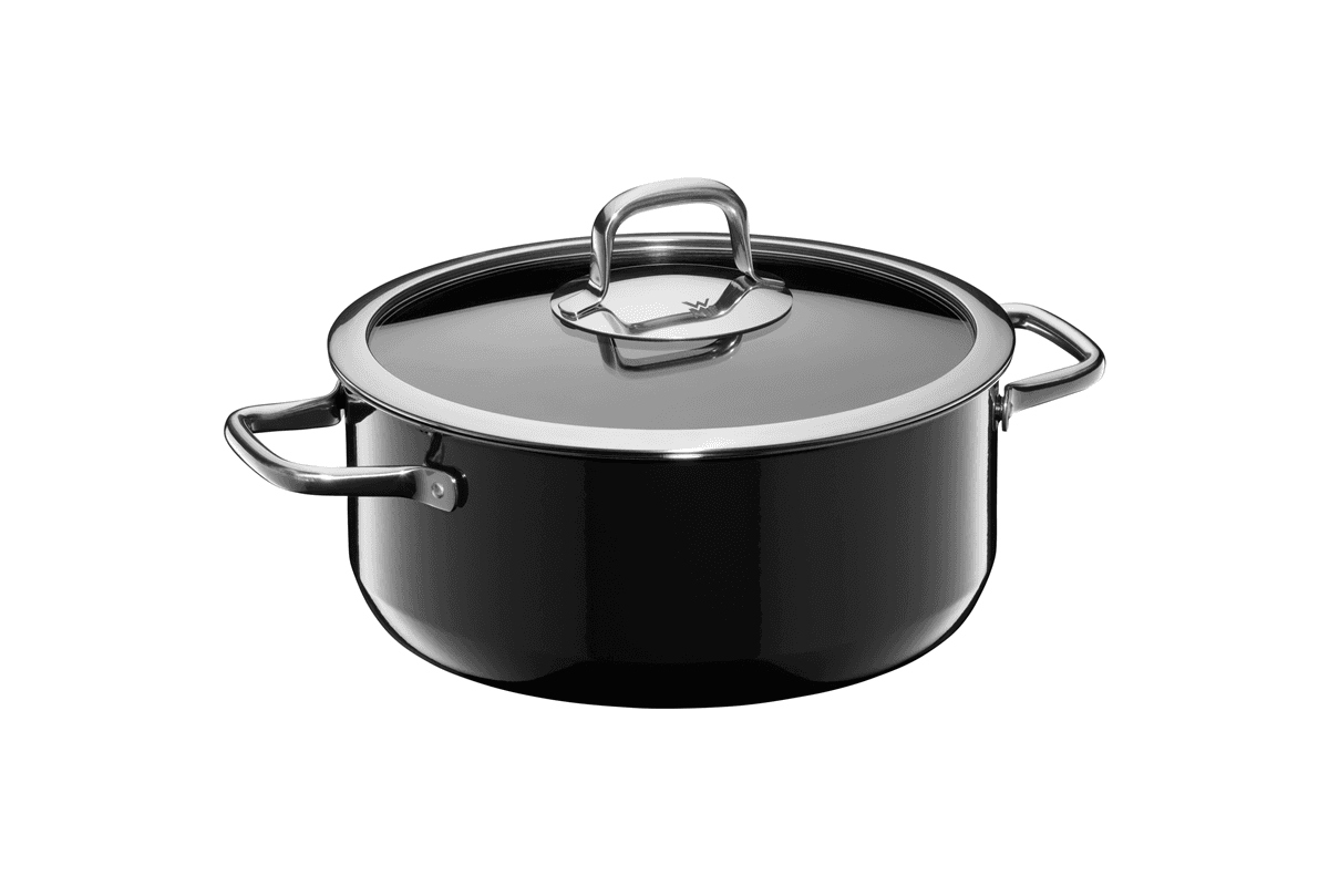 Lábas fedővel WMF Fusiontec Compact 24 cm 05.1567.5290 Rozsdamentes/Fekete
