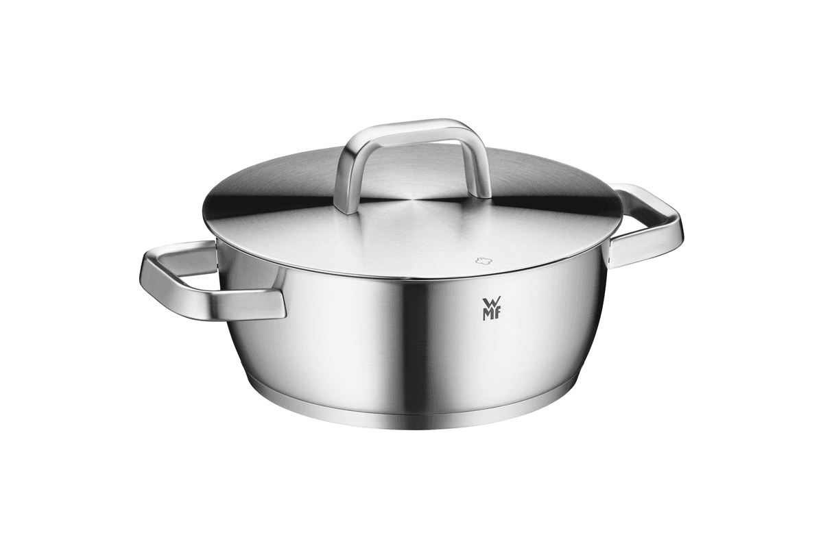Alacsony edény fedővel 22 cm WMF  Iconic 739226030