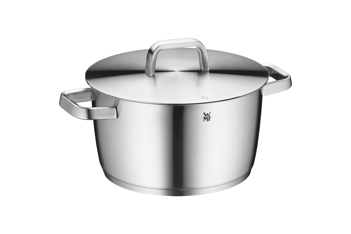 Magas edény fedővel 24 cm WMF Iconic 740246030